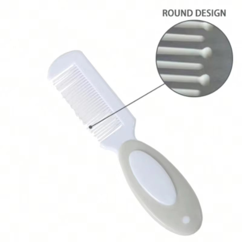 Baby Care Kit Six-Piece Baby Nasal Inhaler Nail Clipper Brush File Comb Scissors Set Daily Cleaning and Care Accessories for Bab