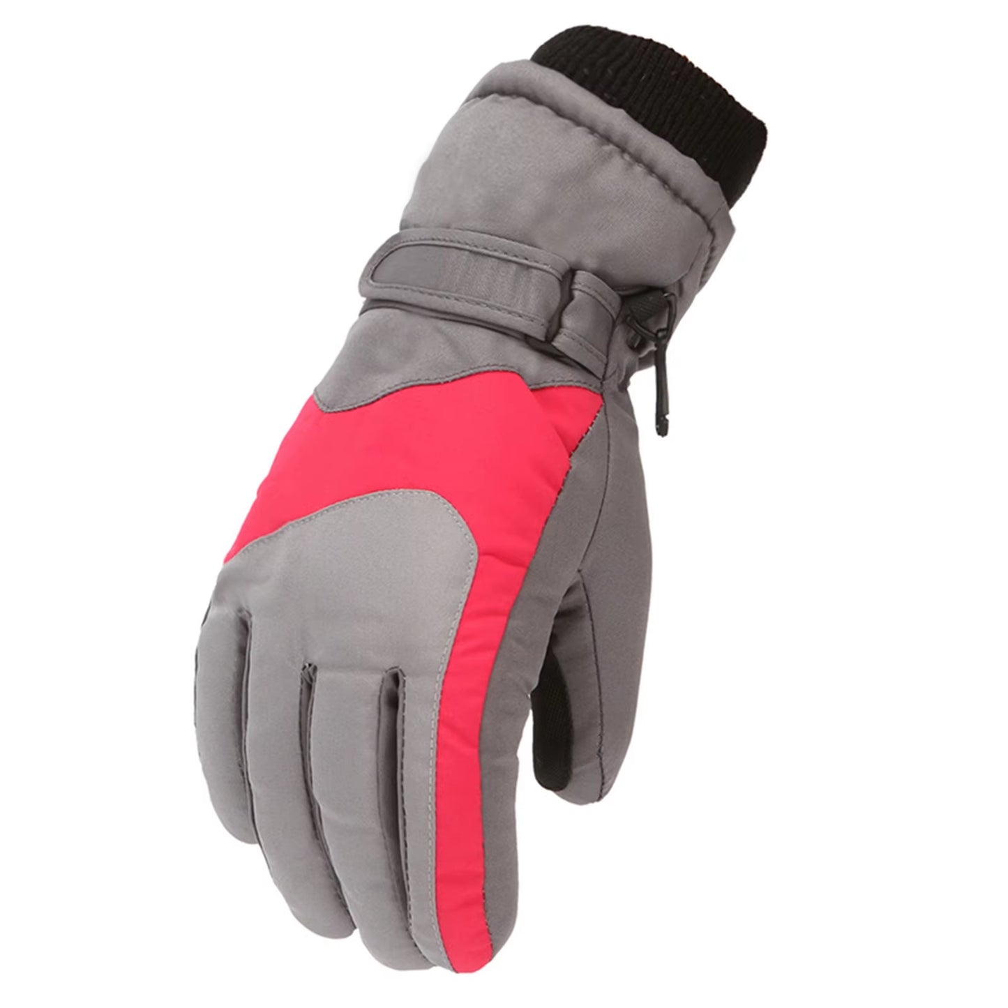 New Children Kids Winter Warm Solid Color Gloves Boy Girls Ski Mitten Windproof Waterproof Sports Skiing Thicken Warm Gloves P5