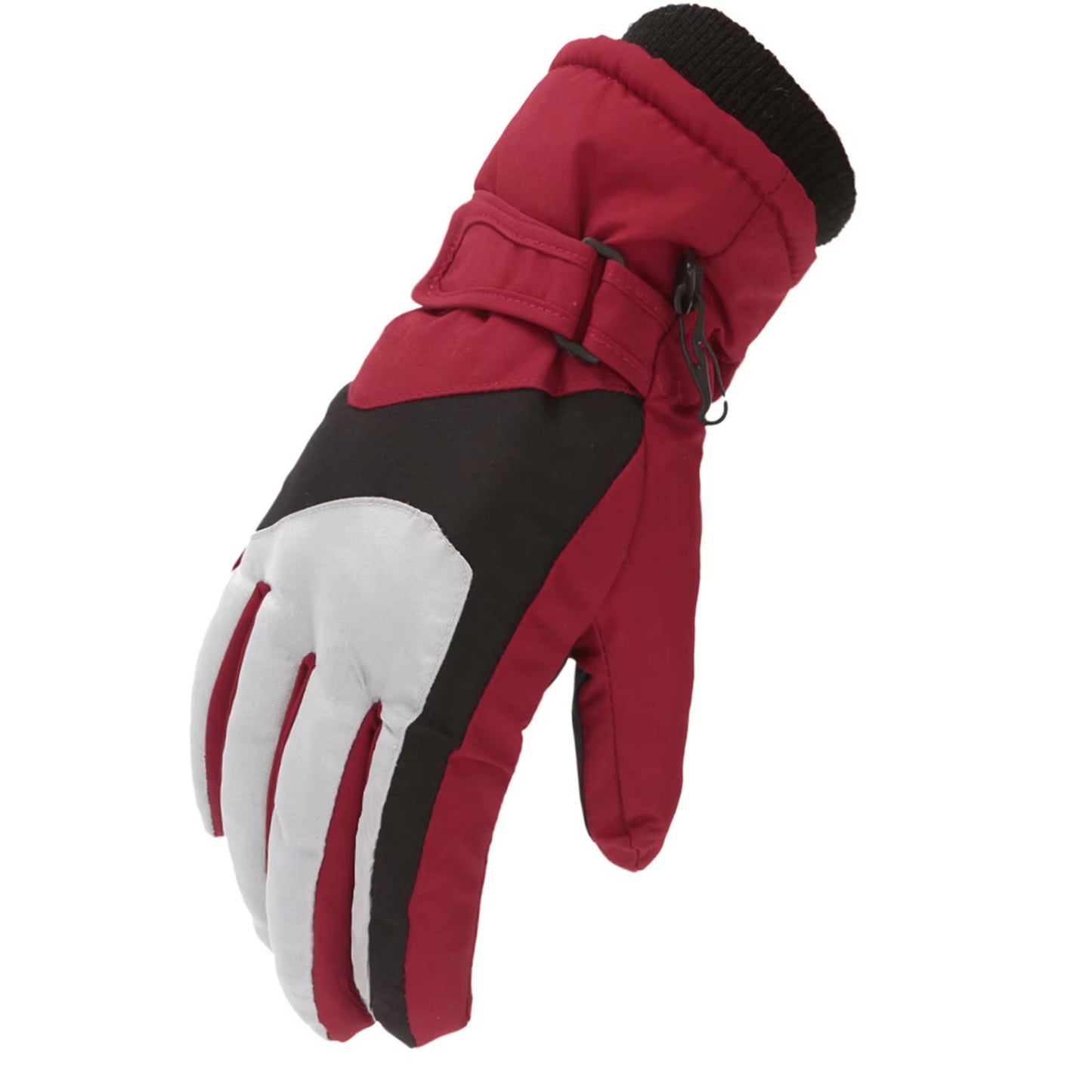 New Children Kids Winter Warm Solid Color Gloves Boy Girls Ski Mitten Windproof Waterproof Sports Skiing Thicken Warm Gloves P5