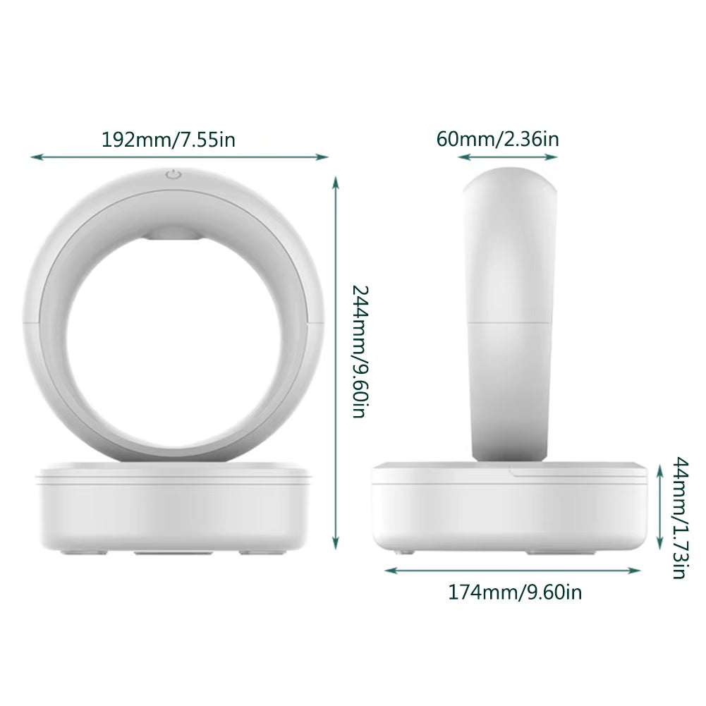 680Ml Anti-Gravity Air Humidifier Water Drop Mist Maker Fogger Electric Humidifiers Aromatherapy Diffuser Household Air Purifier