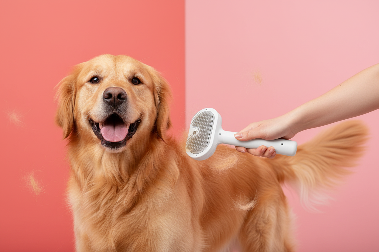 Pet Brush - Golden Retriever Vibrant