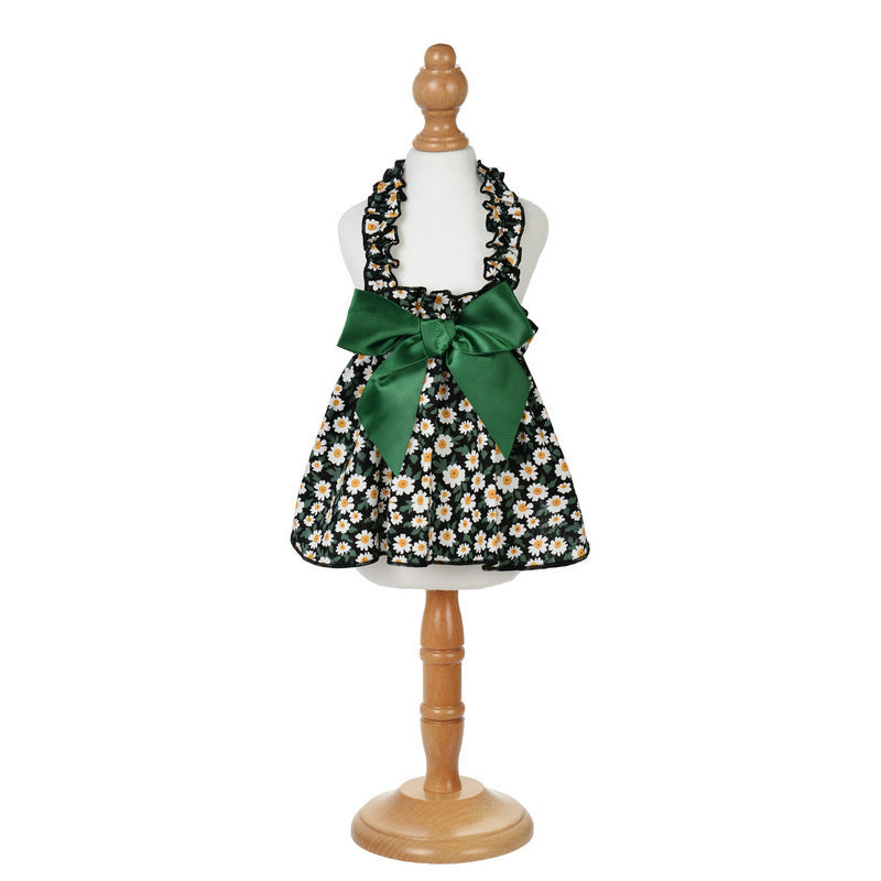 Tiny  Dog Daisy Shoulder Strap Dress