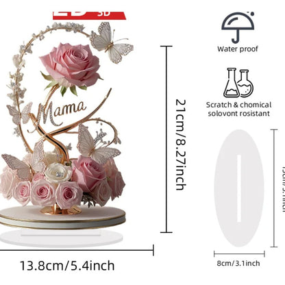 Timeless Acrylic Rose Display