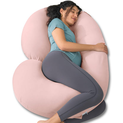 Cooling Pregnancy Pillow, Maternity Pillow for Pregnant Women(Cooling Blue)