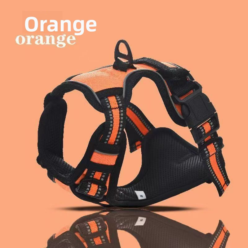 Adjustable Nylon Dog Safety Vest Harness