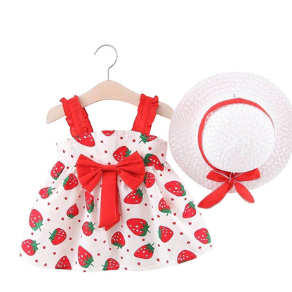 Baby  Summer Dress with Hat