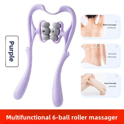 Magnetic Neck & Shoulder Massage Roller
