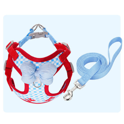 Reflective Adjustable Dog Harness with Leash
