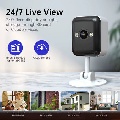 JOOAN 1080P Wifi Camera Smart Home Outdoor Wireless IP Surveillance Camera Security Baby Monitor CCTV Audio Video Surveillance
