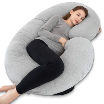 Cooling Pregnancy Pillow, Maternity Pillow for Pregnant Women(Cooling Blue)