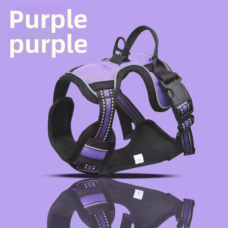 Adjustable Nylon Dog Safety Vest Harness