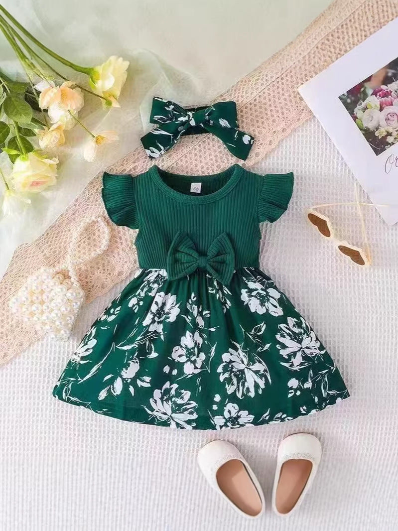 Girls Floral Dress