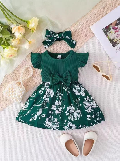 Girls Floral Dress