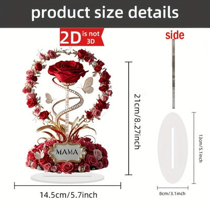 Timeless Acrylic Rose Display