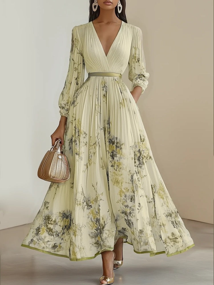 Floral Print Mixi Dress