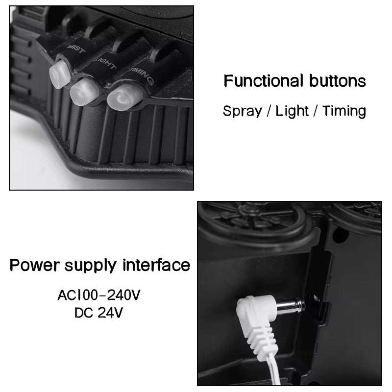 Train Air Humidifier Ultrasonic Aromatherapy Diffusers Mist Maker Fragrance Essential Oil Aroma Difusor Remote Control 300Ml