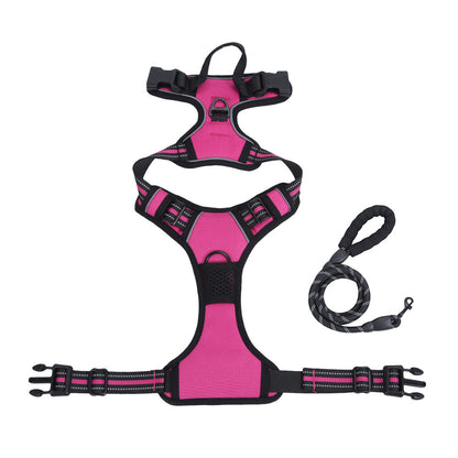 Adjustable Nylon Dog Safety Vest Harness