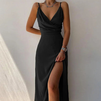 Sling V-neck  Dress
