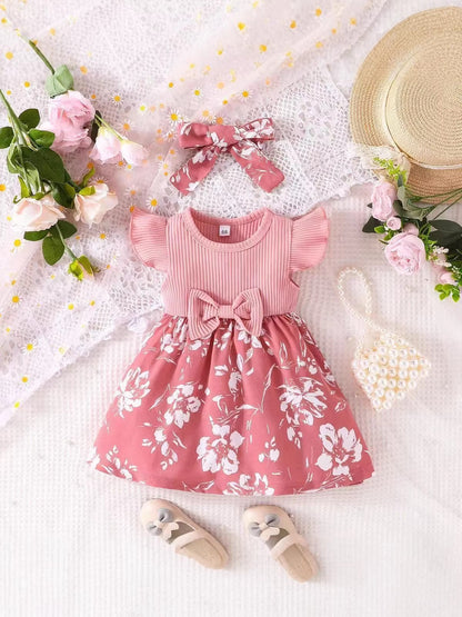 Girls Floral Dress