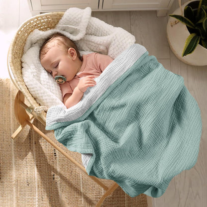 Comfy Crepe Baby Blanket