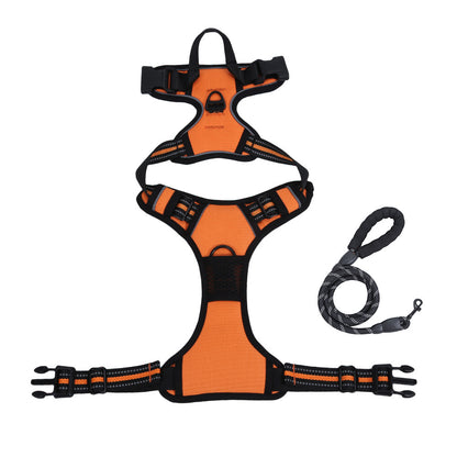 Adjustable Nylon Dog Safety Vest Harness