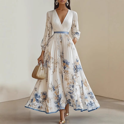 Floral Print Mixi Dress