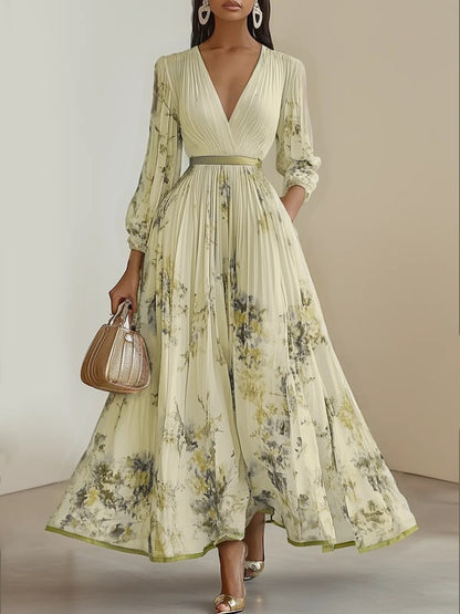 Floral Print Mixi Dress