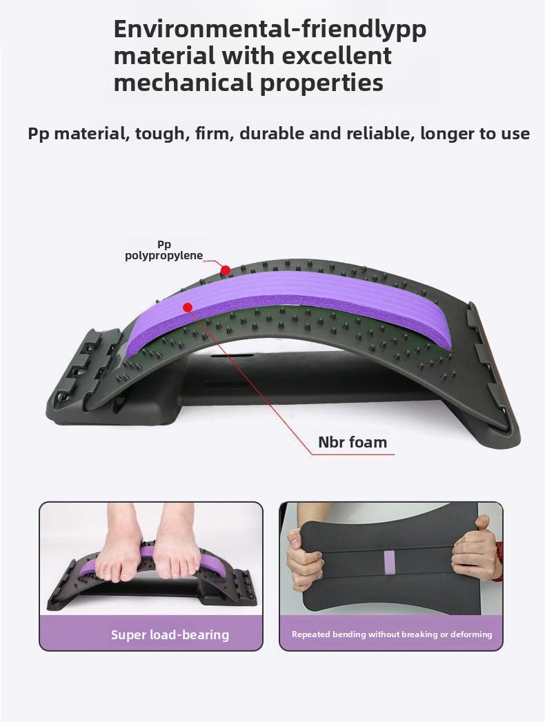 Ergonomic Magnetic Massage Lumbar Cushion