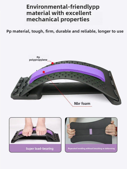 Ergonomic Magnetic Massage Lumbar Cushion