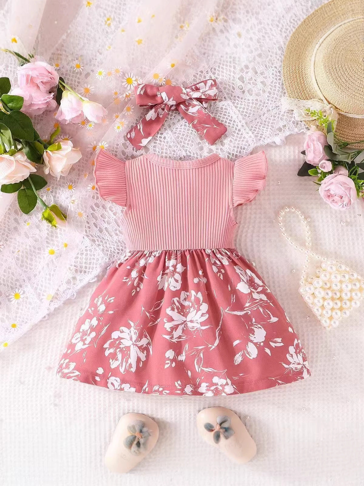 Girls Floral Dress