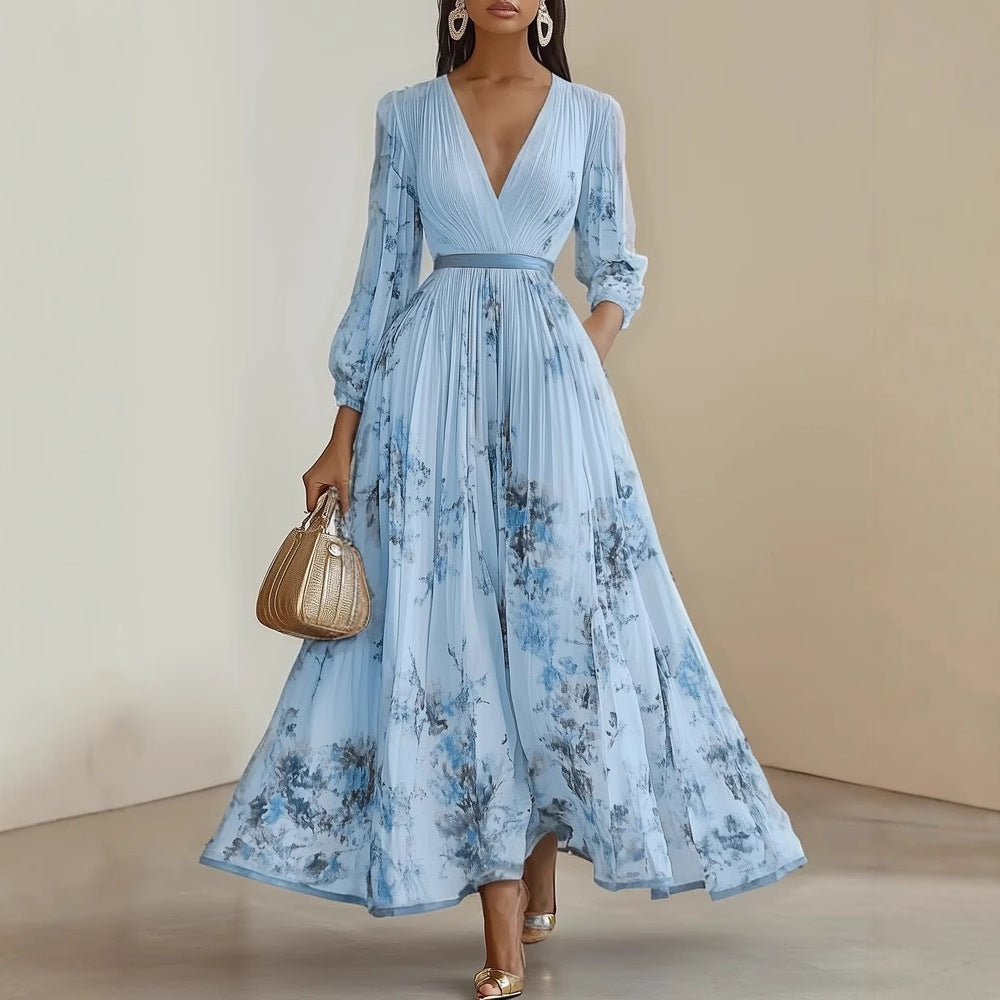 Floral Print Mixi Dress