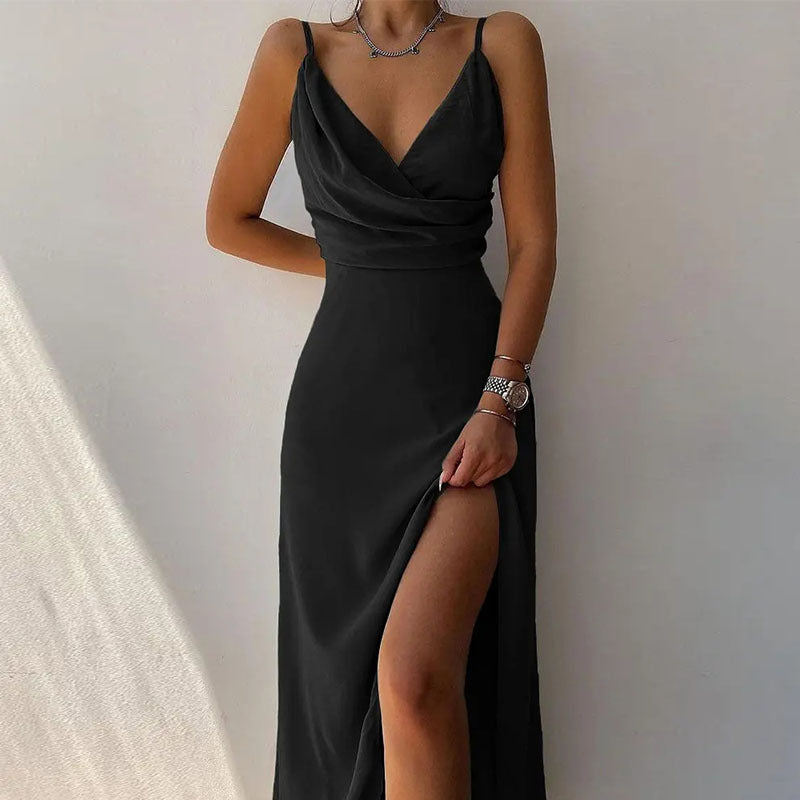 Sling V-neck  Dress