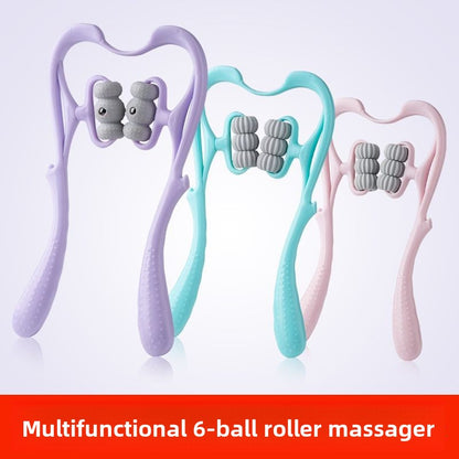 Magnetic Neck & Shoulder Massage Roller