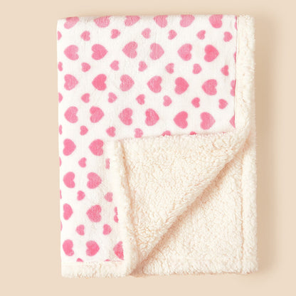 Cartoon Animal Flannel Baby Blanket