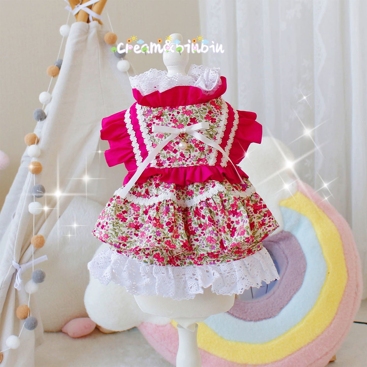 Lolita Cotton Dress For Pets