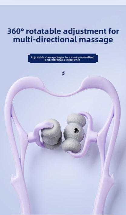 Magnetic Neck & Shoulder Massage Roller