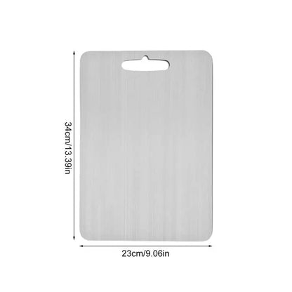Double Cutting Board Double-Sided Titanium Kitchen Chopping Board Food Grade Kitchen Cutting Mat Portable Cutting Board Serving
