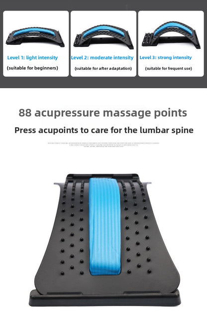 Ergonomic Magnetic Massage Lumbar Cushion