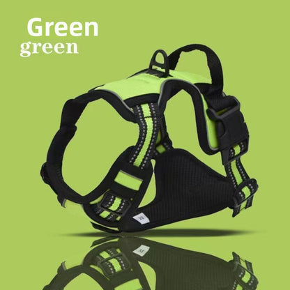 Adjustable Nylon Dog Safety Vest Harness