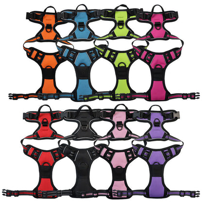 Adjustable Nylon Dog Safety Vest Harness