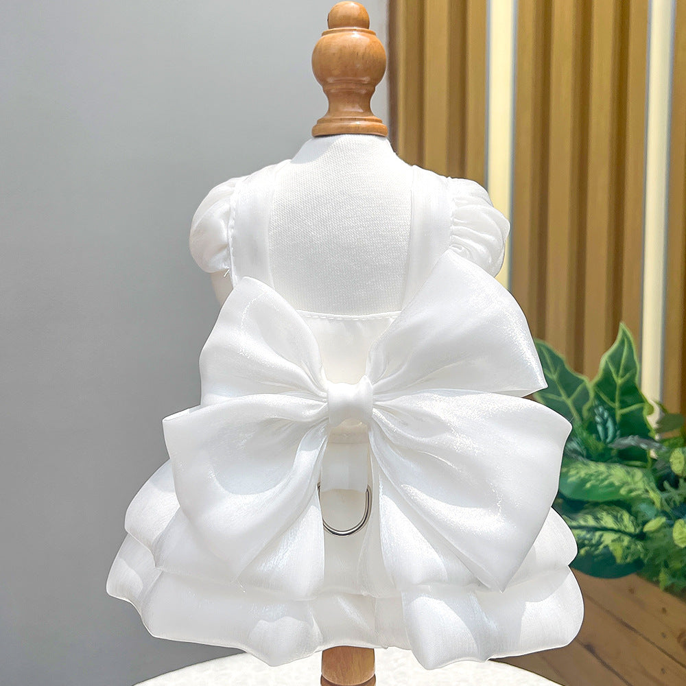Pet Wedding Dress for Dogs and Cats