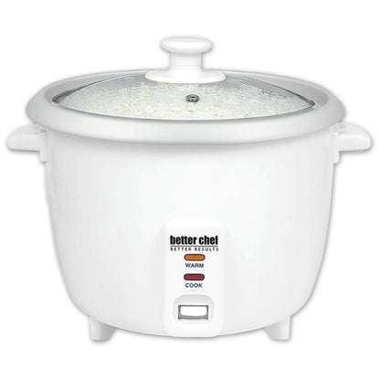 Better Chef Elite Rice Cooker! with Measuring Cup and Paddle