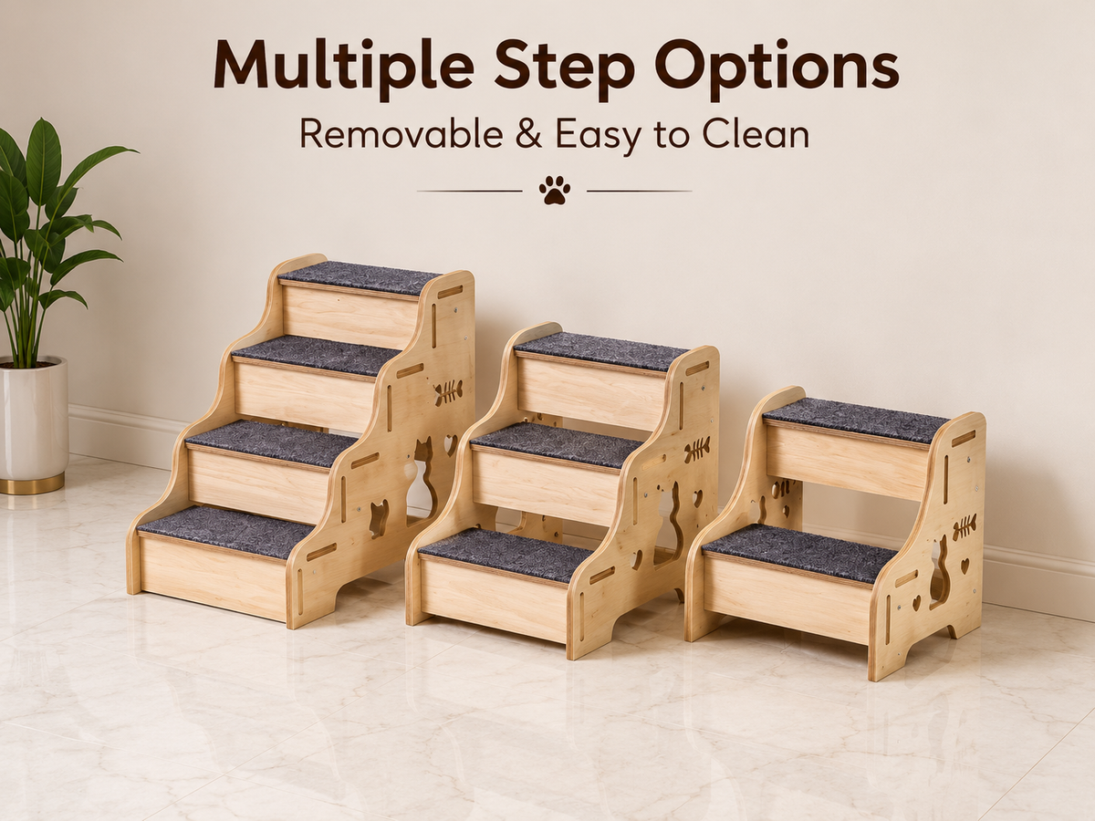 Removable Washable Pet Stairs for Dogs