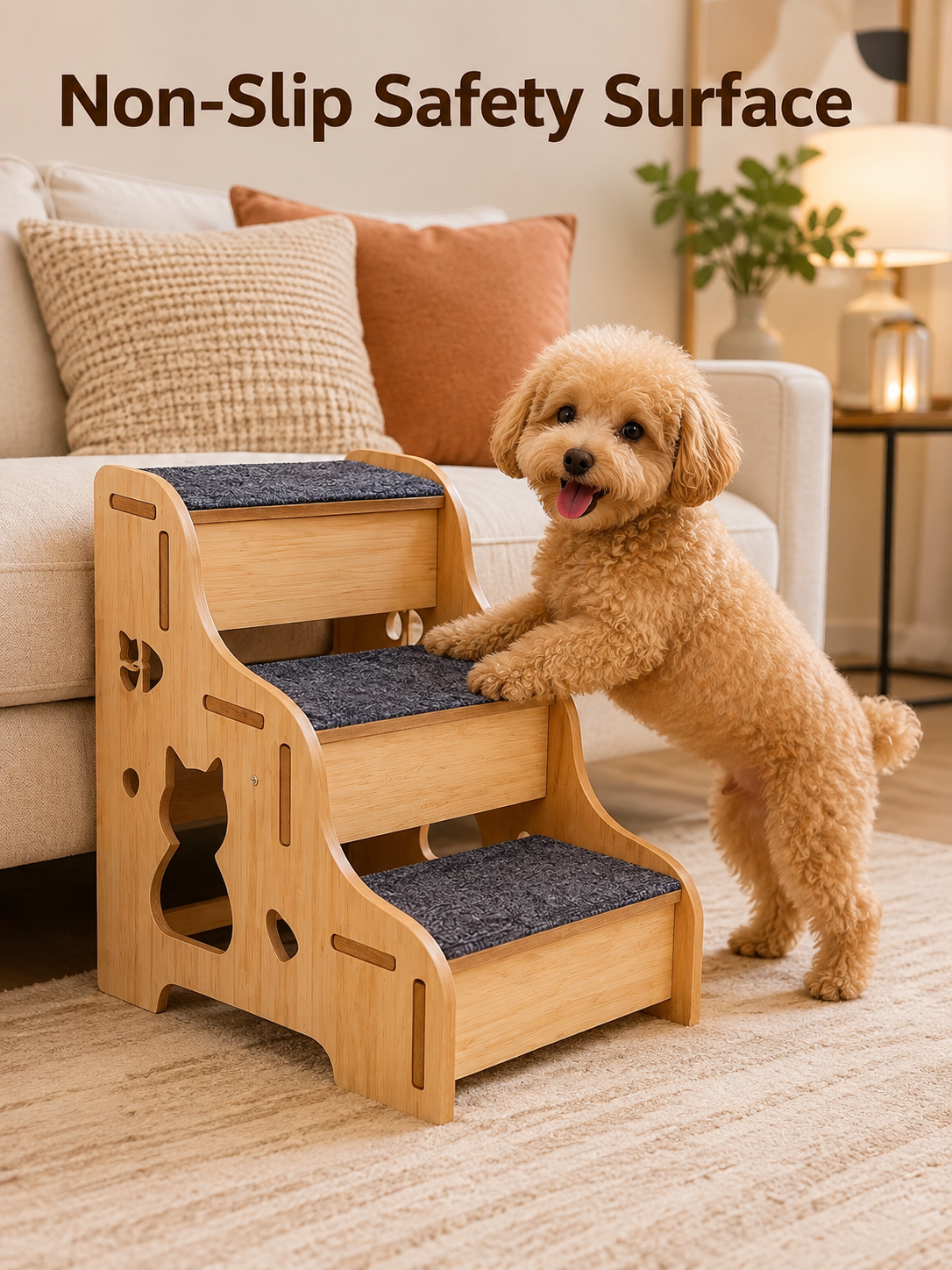 Removable Washable Pet Stairs for Dogs