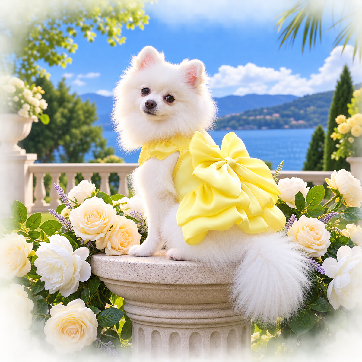 Pet Wedding Dress for Dogs and Cats