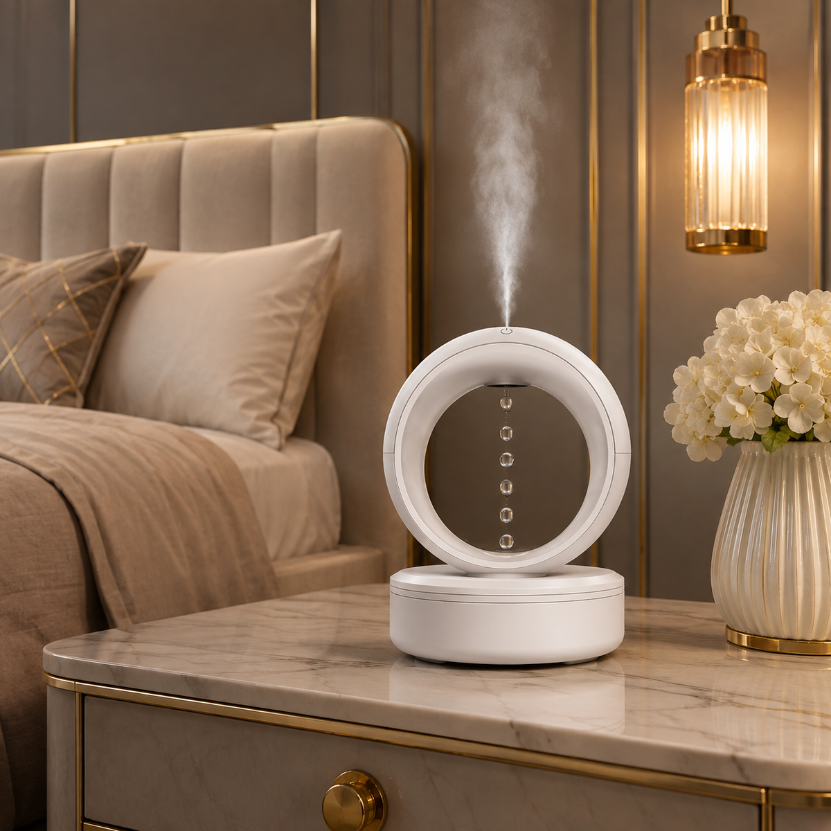 Water Drop Anti-Gravity Aroma Humidifier – Home Air Purifier