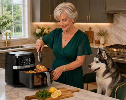 8-In 1Air Fryer Oven – Roast, Bake, Dehydrate & More