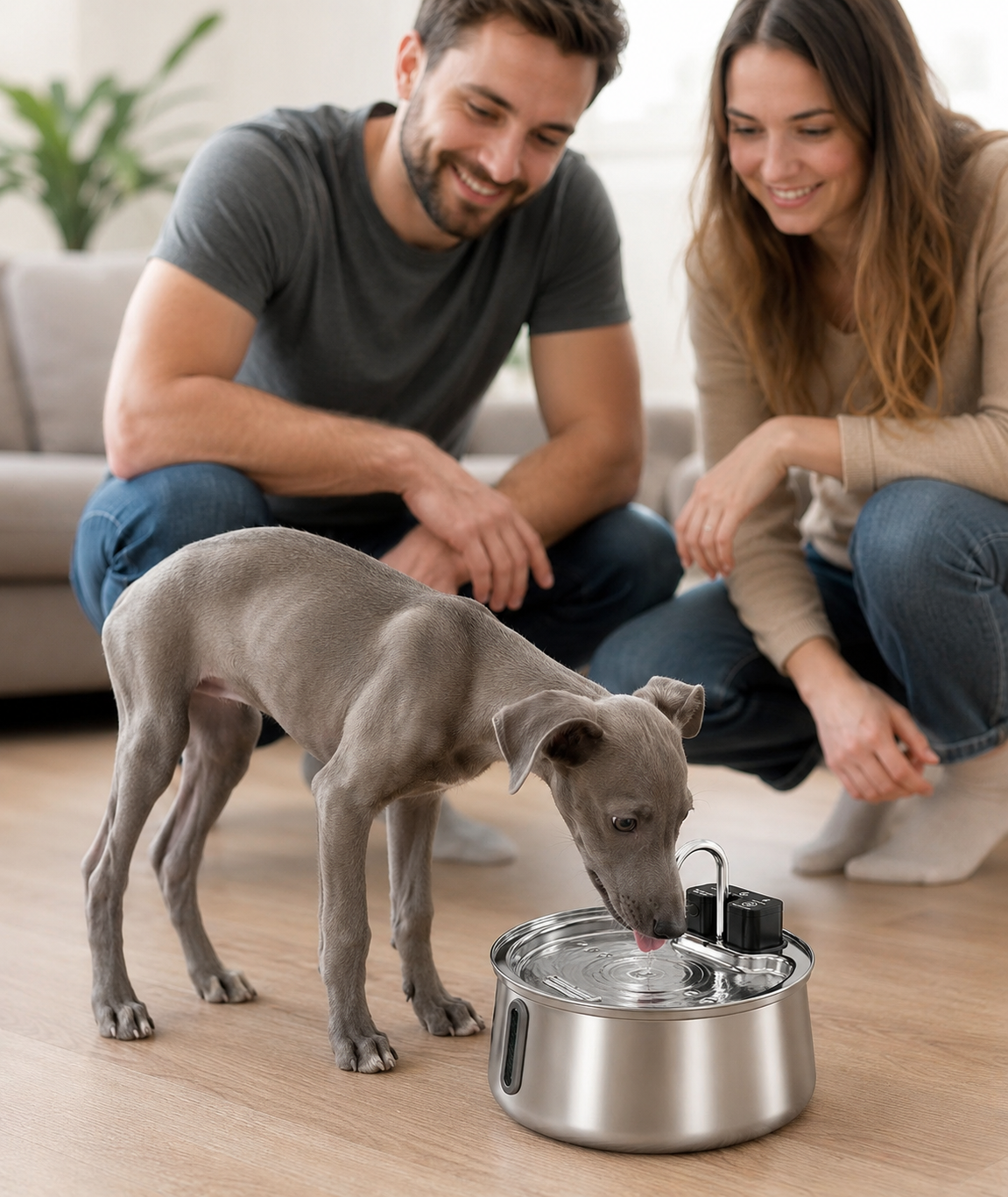 Stainless Steel Pet Water Fountain