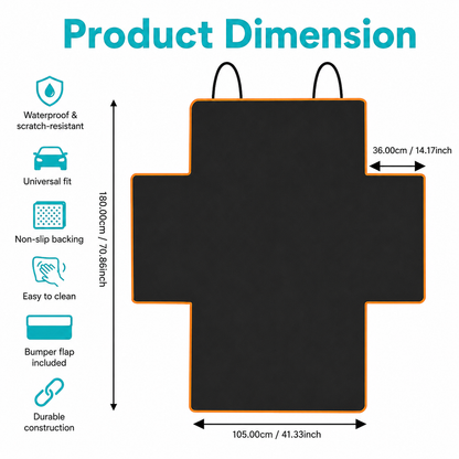 Pet Travel Cargo Liner – Fits SUVs & Cars .