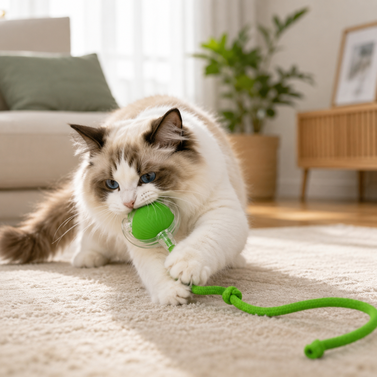 Rechargeable Cat and Dog Rolling Ball Toy